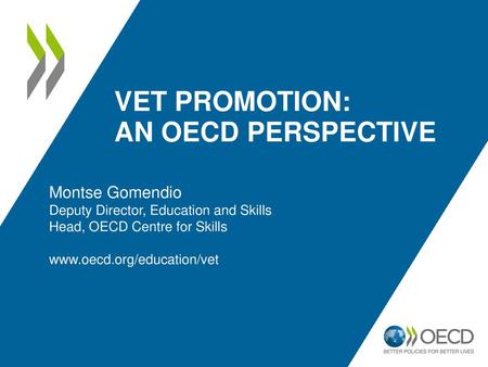 VET promotion: An Oecd perspective