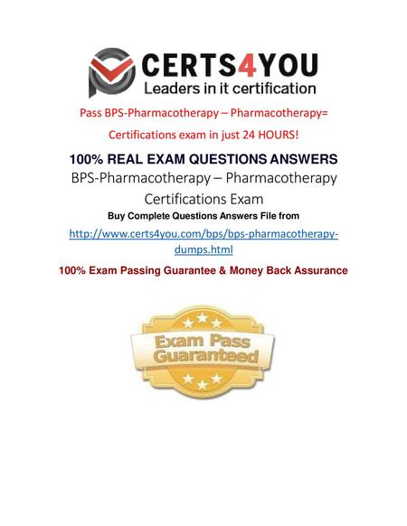 100% Exam Passing Guarantee & Money Back Assurance