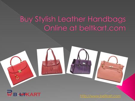 Buy Stylish Leather Handbags Online at beltkart.com