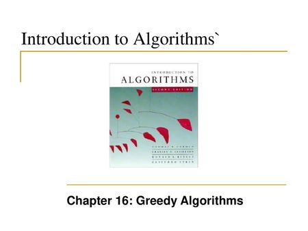 Introduction to Algorithms`