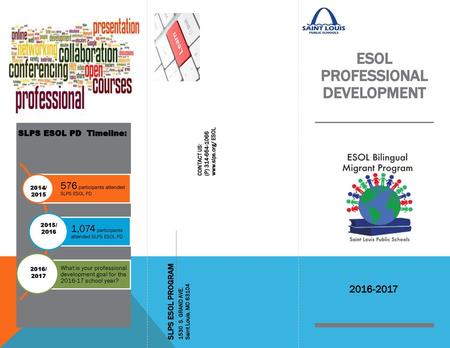 ESOL PROFESSIONAL DEVELOPMENT