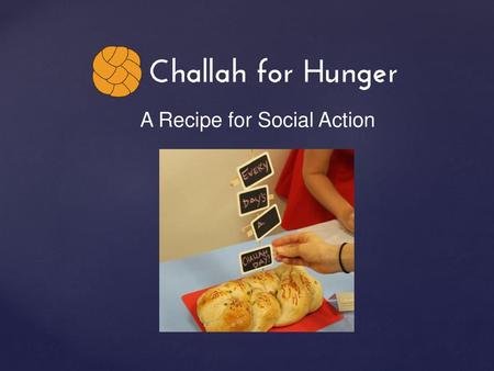 A Recipe for Social Action