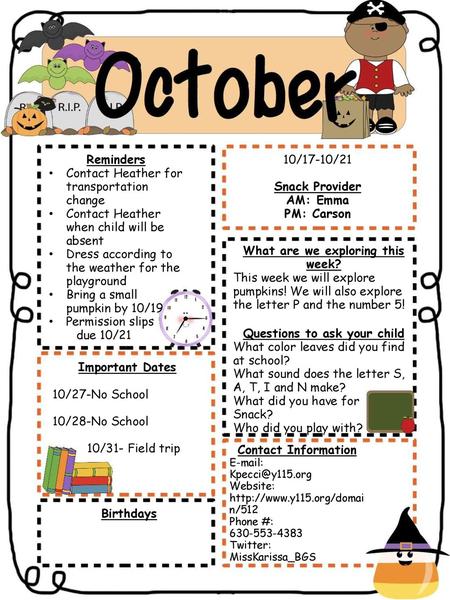 What are we exploring this week? Questions to ask your child