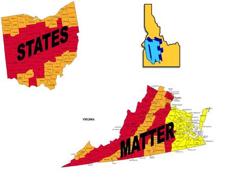 STATES OF MATTER.