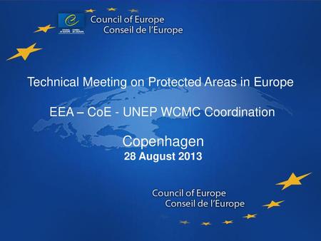 Copenhagen Technical Meeting on Protected Areas in Europe