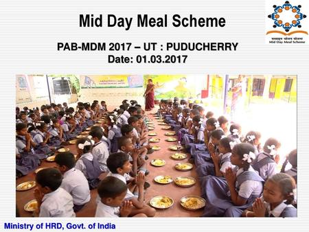 PAB-MDM 2017 – UT : PUDUCHERRY