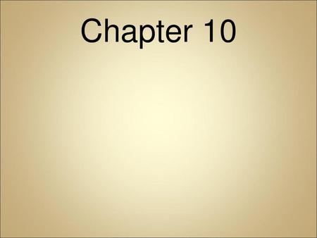 Chapter 10.