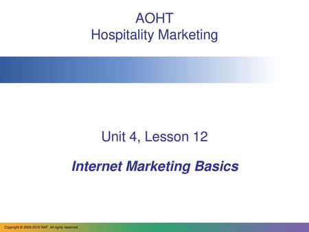 AOHT Hospitality Marketing