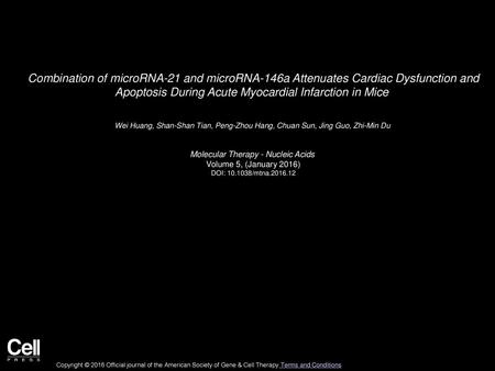 Molecular Therapy - Nucleic Acids