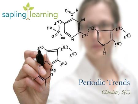 Periodic Trends Chemistry 5(C)