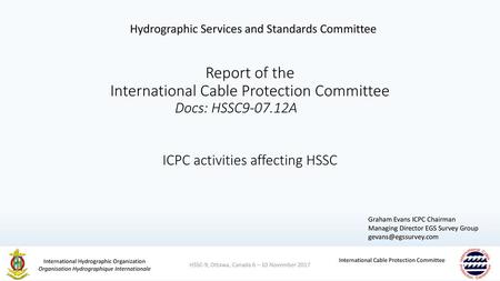 Hydrographic Services and Standards Committee