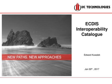 ECDIS Interoperability Catalogue