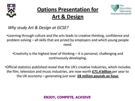 Options Presentation for