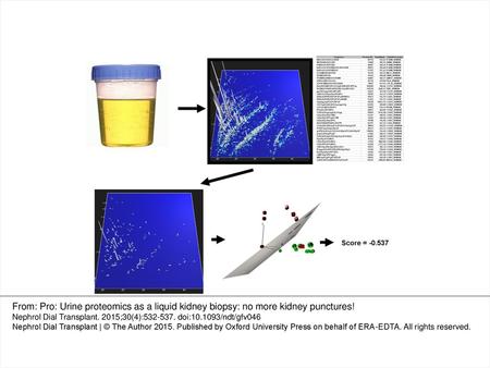 FIGURE 1: Urinary proteome analysis in nephrology