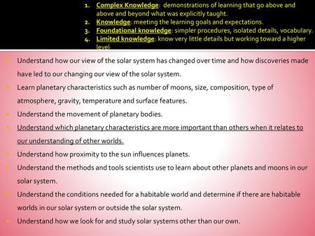 Understand the movement of planetary bodies.