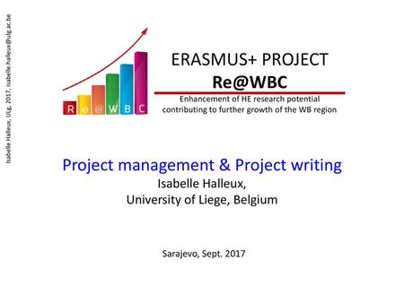 ERASMUS+ PROJECT Project management & Project writing