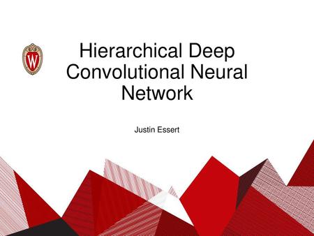 Hierarchical Deep Convolutional Neural Network