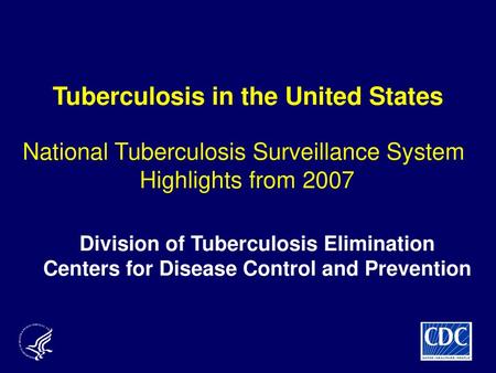 Tuberculosis in the United States