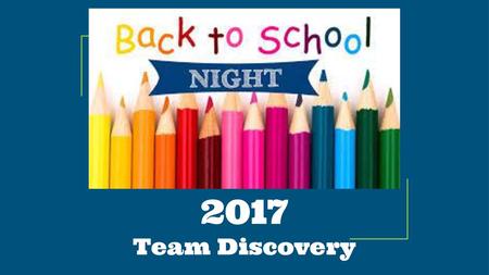 2017 Team Discovery.