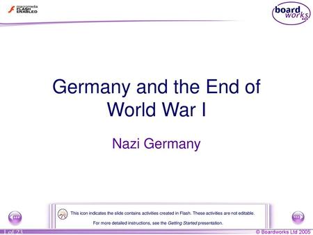 Germany and the End of World War I