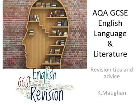 AQA GCSE English Language & Literature