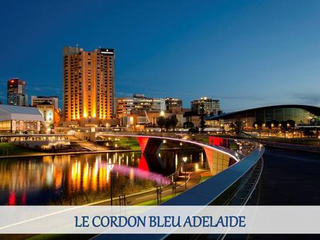 LE CORDON BLEU ADELAIDE