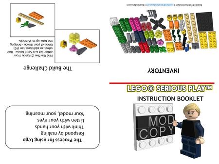 The Process for using Lego