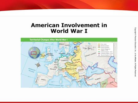 American Involvement in World War I