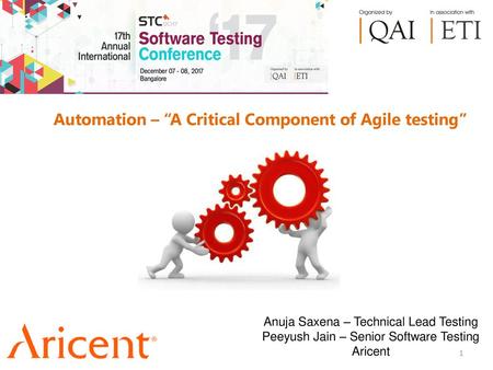 Automation – “A Critical Component of Agile testing”