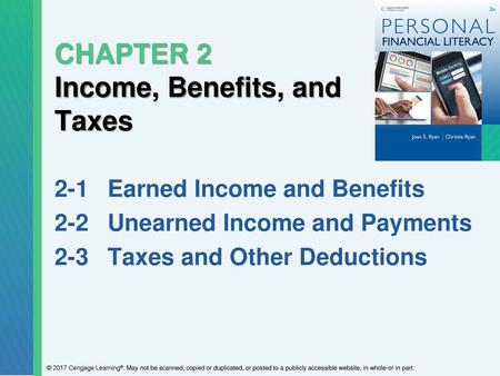 CHAPTER 2 Income, Benefits, and Taxes