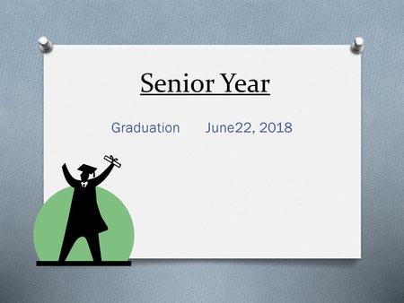 Senior Year Graduation June22, 2018.