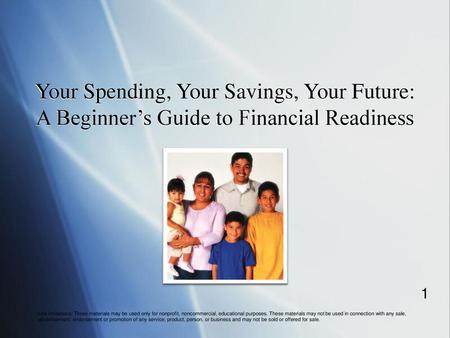 Your Spending, Your Savings, Your Future: