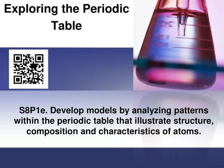 Exploring the Periodic Table