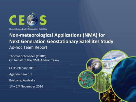 Committee on Earth Observation Satellites