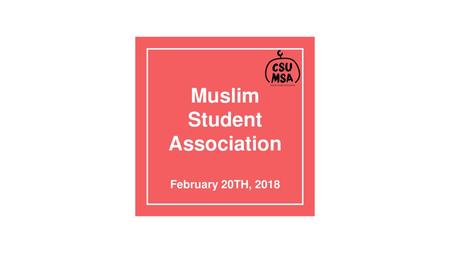 Muslim Student Association