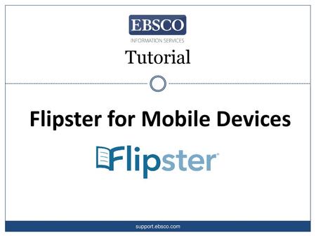 Flipster for Mobile Devices