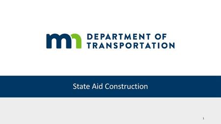 State Aid Construction