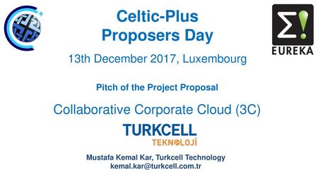 Celtic-Plus Proposers Day