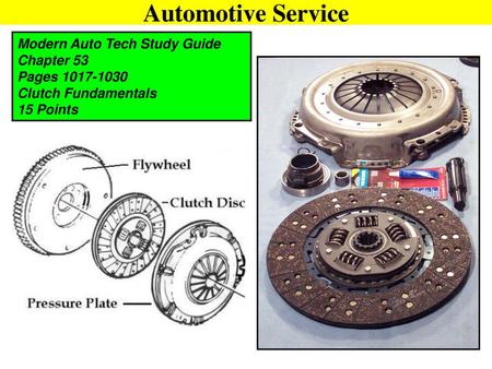 Automotive Service Modern Auto Tech Study Guide Chapter 53