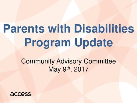 Parents with Disabilities