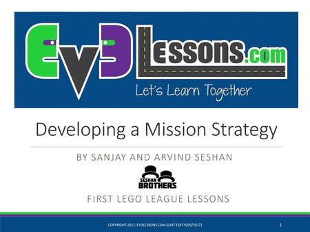 Developing a Mission Strategy