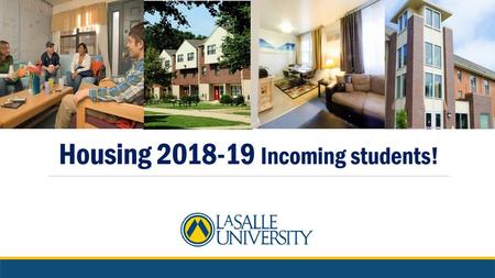 Housing Incoming students!