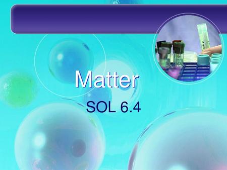 Matter SOL 6.4.