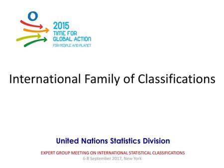 United Nations Statistics Division