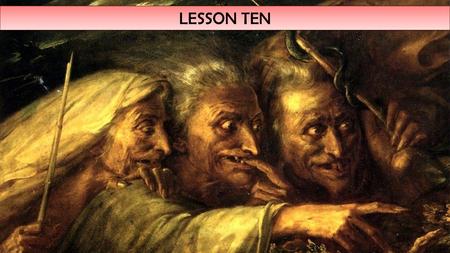 LESSON TEN.