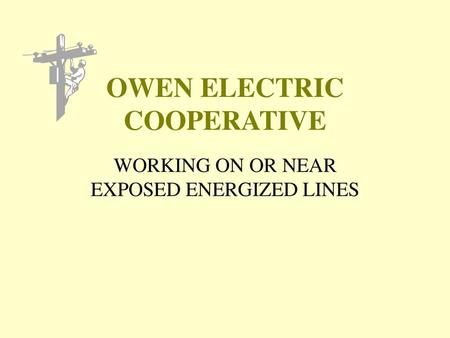 OWEN ELECTRIC COOPERATIVE