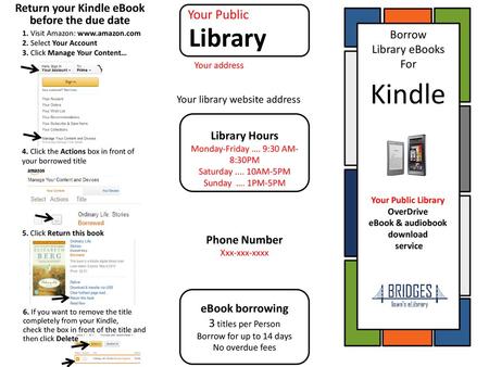 Kindle Library Your Public