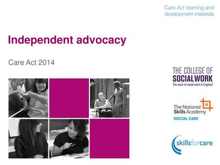 Independent advocacy Care Act 2014