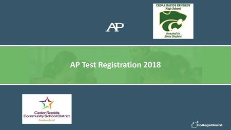 AP Test Registration 2018.