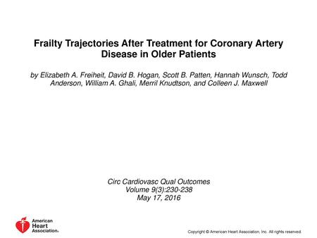 Circ Cardiovasc Qual Outcomes